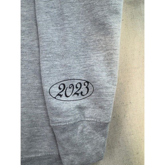 Taylor Swift The Eras Tour 2023 Grey Concert Sweatshirt Women's Size Medium EUC - Picture 5 of 11